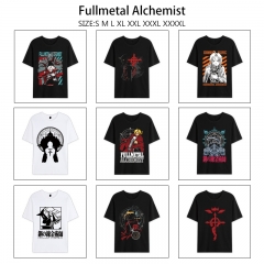 11 Styles Fullmetal Alchemist Cartoon Anime T-shirt