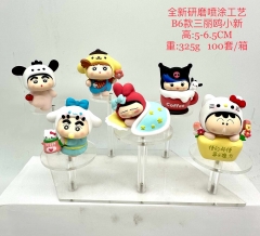 全新研磨喷涂工艺B6款三丽鸥小新高:5-6.5CM重:325g 100套/箱