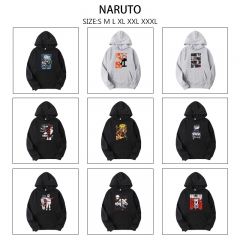 9 Styles Naruto Cartoon Anime Hooded Hoodie
