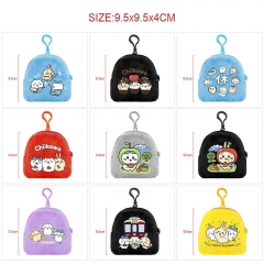14 Styles Chiikawa Cartoon Wallet Anime Plush Coin Purse