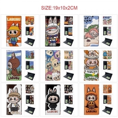 10 Styles POP MART Labubu Cartoon PU Wallet Anime Long Purse