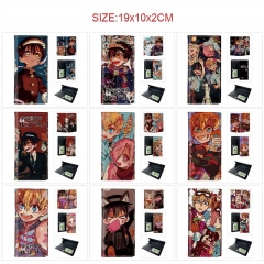 10 Styles Toilet-Bound Hanako-kun Cartoon PU Wallet Anime Long Purse