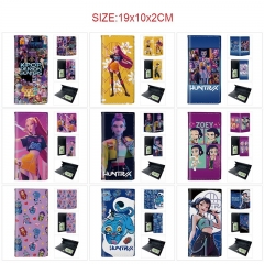 10 Styles K-Pop: Demon Hunters Cartoon PU Wallet Anime Long Purse