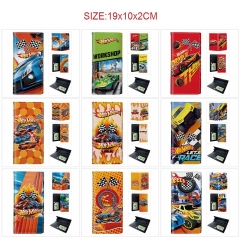 10 Styles HOT WHEELS Cartoon PU Wallet Anime Long Purse