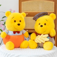 2 Styles Winnie the Pooh Cartoon Anime Plush Toy Doll