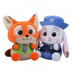 2 Styles Zootopia Cartoon Anime Plush Toy Doll