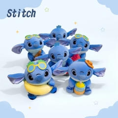 22cm 6 Styles Lilo & Stitch Cartoon Anime Plush Toy Doll