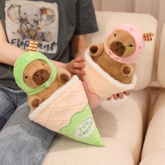 33cm 6 Styles Capybara Cartoon Anime Plush Toy Doll