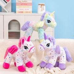 4 Styles 40cm Unicorn Cartoon Anime Plush Toy Doll