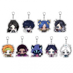 55mm 9 Styles VALORANT Cartoon Anime Keychain
