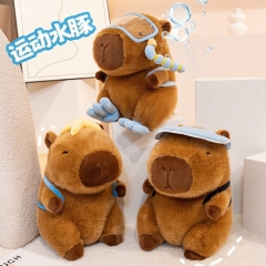 4 Styles Capybara Cartoon Anime Plush Toy Doll