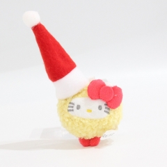 7*6*4CM Hello Kitty Cartoon Anime Plush Toy Pendant