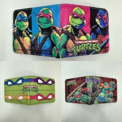 3 Styles Teenage Mutant Ninja Turtles Cartoon Purse Anime Short Wallet