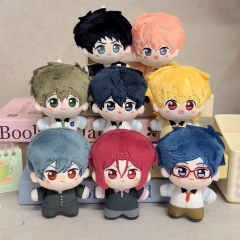 10cm 8 Styles Free Cartoon Anime Plush Toy Doll
