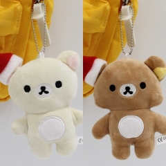 5寸超柔轻松熊加圣诞帽 13*9*5CM