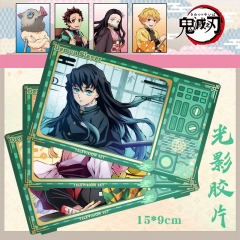 15*9cm 8 Styles Demon Slayer: Kimetsu no Yaiba Cartoon Anime Card