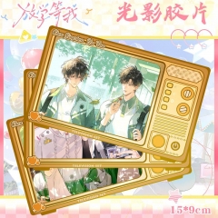 15*9cm 8 Styles Wait for me after school Cartoon Anime Card