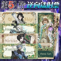 7*21cm 15 Styles Identity V Cartoon Anime Card