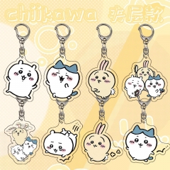 11 Styles Chiikawa Cartoon Anime Acrylic Keychain