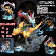 （带电）快龙全家桶  可发光 高度：30CM 单款1个装箱