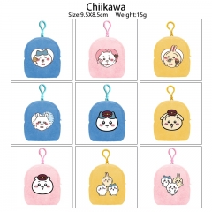 9 Styles Chiikawa Cartoon Wallet Anime Plush Coin Purse