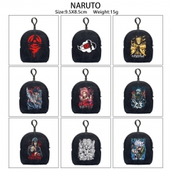 13 Styles Naruto Cartoon Wallet Anime Plush Coin Purse
