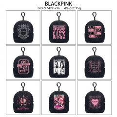 12 Styles K-POP BLACKPINK Cartoon Wallet Anime Plush Coin Purse