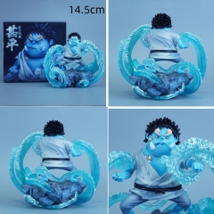 14.5cm One Piece Jinbe Cartoon Anime PVC Figure