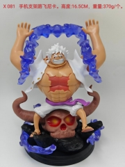 （袋装）X081 手机支架路飞尼卡。高度:16.5CM，重量:370g/个。