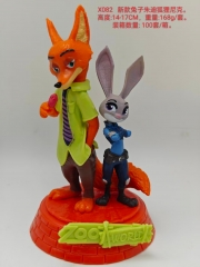 14-17CM Zootopia Cartoon Anime PVC Figures