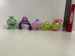 5PCS/SET 5.5-7CM Monsters University Cartoon Anime PVC Figures