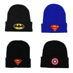 4 Styles Marvel Cartoon Cap Anime Knitted Hat