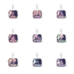 9 Styles Danganronpa: Trigger Happy Havoc Cartoon Anime Acrylic Keychain