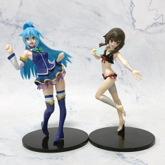 2 Styles Kono Subarashii Sekai ni Shukufuku wo! Cartoon Anime PVC Figures