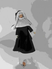 Corpse Bride THE NUN Cartoon Anime PVC Figures