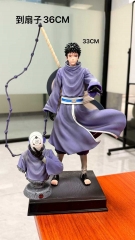 33cm Naruto Uchiha Obito Cartoon Anime PVC Figure Toy