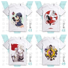 8 Styles Touken Ranbu Online Cartoon Anime T-Shirt