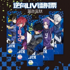 6 Styles Blue Lock Cartoon Anime Bookmark