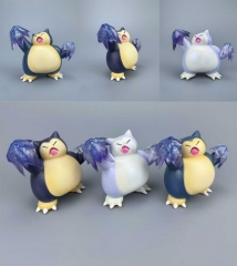 3 Styles 10cm Pokemon Snorlax Cartoon Anime PVC Figure