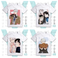 8 Styles Yuri on Ice Cartoon Anime T-Shirt