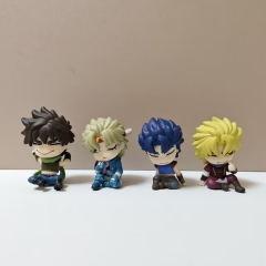 4PCS/SET 6cm JoJo's Bizarre Adventure Cartoon Anime PVC Figures