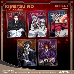 6.5*9cm 5 Styles Demon Slayer: Kimetsu no Yaiba Cartoon Anime Card