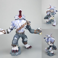 数码宝贝兽人形态加鲁鲁兽，高度21cm