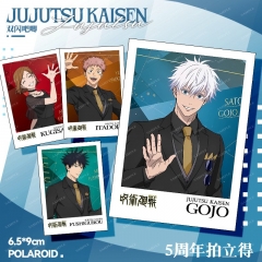 8 Styles Jujutsu Kaisen Cartoon Anime Tinplate Brooch/Card