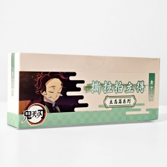 Authentic 12PCS/SET Demon Slayer: Kimetsu no Yaiba Cartoon Anime Card