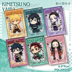 6.5*9cm 28 Styles Demon Slayer: Kimetsu no Yaiba Cartoon Anime Card