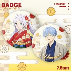 4 Styles Frieren: Beyond Journey's End Cartoon Anime Card/Brooch