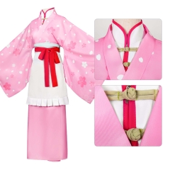 万圣节COS服神乐春色茶房动漫二次元cosplay同款连衣裙舞台表演服