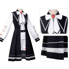 6 Sizes Magical Girl Witch Trial Sakuraba Ema Cartoon Anime Cosplay Costume Set