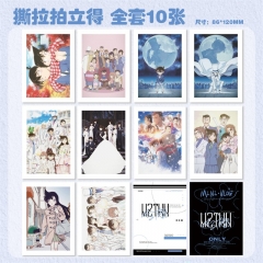 8.6x22cm 10pcs/set Detective Conan Cartoon Anime Card